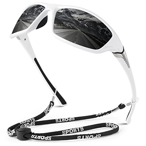 C White Black Frame/Smoke Lens