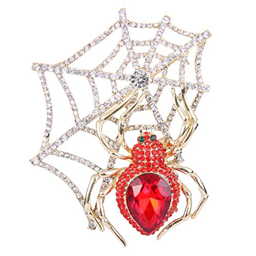 Ruby Color w/ Clear Gold-Tone