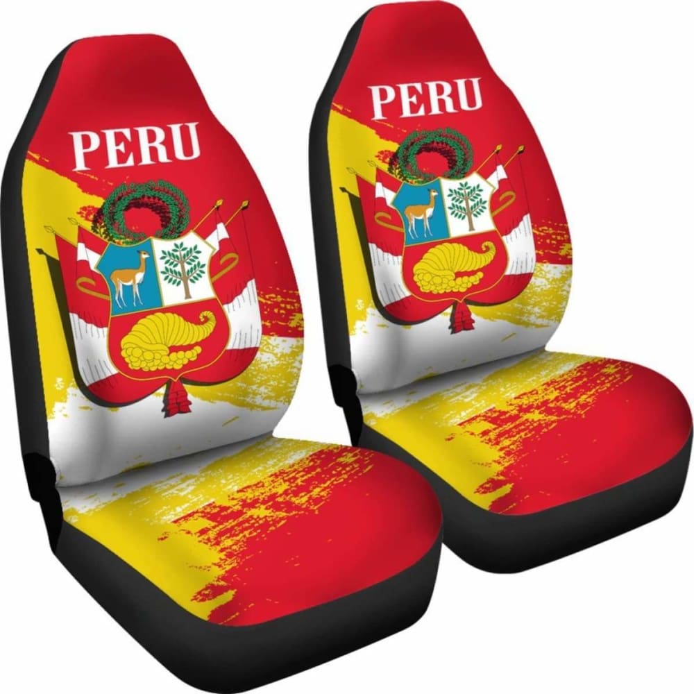 Premium Peru Special Car Seat Covers - Universal Fit for Most Vehicles (7-Piece Set) - Durable & Stylish Protection for Cars, SUVs, Trucks - Perfect for Road Trips, Daily Commute & Outdoor Adventures