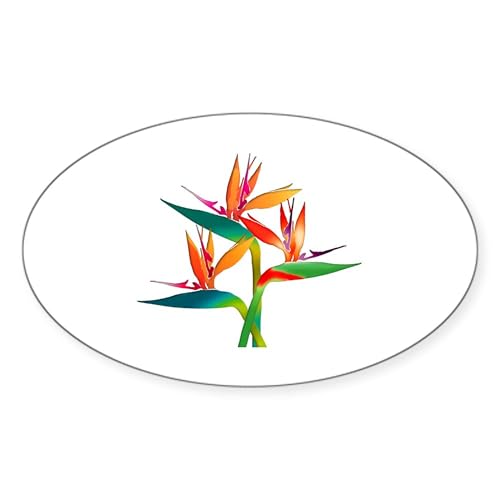 White - Birds Of Paradise Trio Sticker