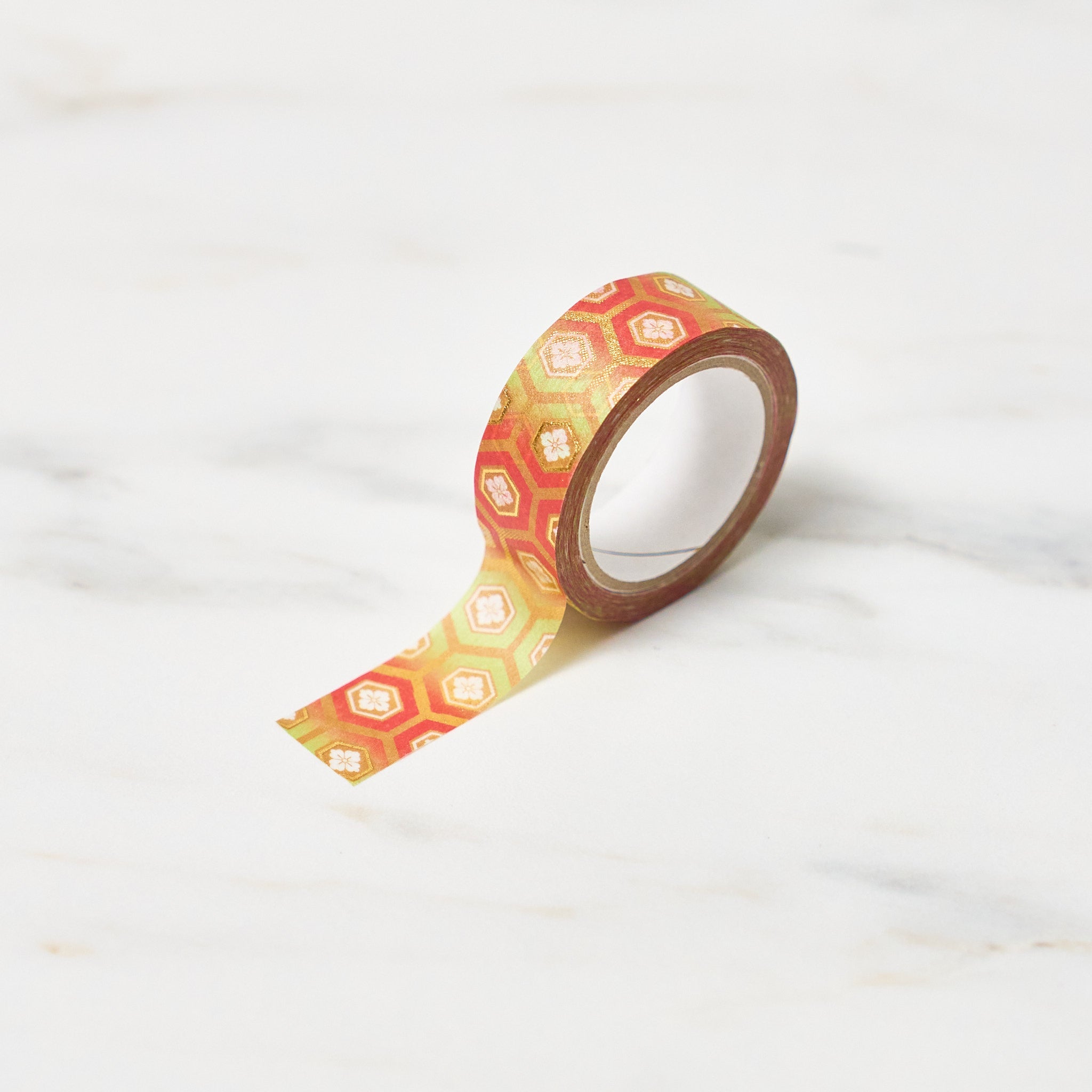 Kimono Beauty Series 2 Foil Masking Tape - Japanese Washi Paper for Scrapbooking, Card Making & DIY Crafts | Perfect for Gift Wrapping, Journaling & Home Decor
