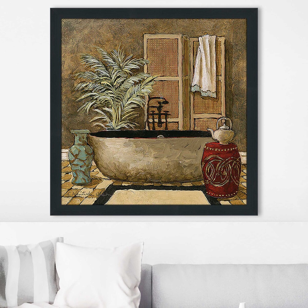 Asian Warmth Print on Acrylic - Vibrant Wall Art Decor for Living Room, Bedroom & Office - Perfect for Home and Gifts