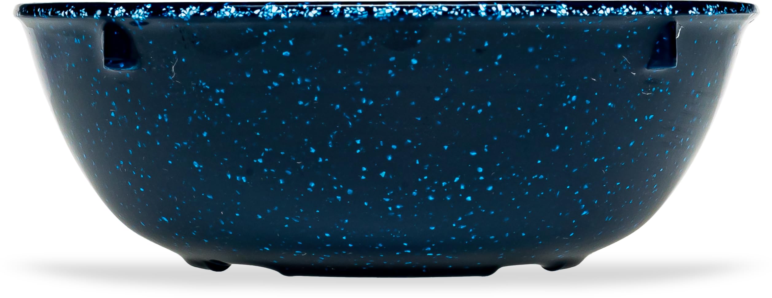 Dallas Ware Reusable Plastic Bowl - 10 oz Melamine Dishware for Buffets, Restaurants & Home Use - Durable & Lightweight - Café Blue (Pack of 48) - Perfect for Catering, Parties & Everyday Dining