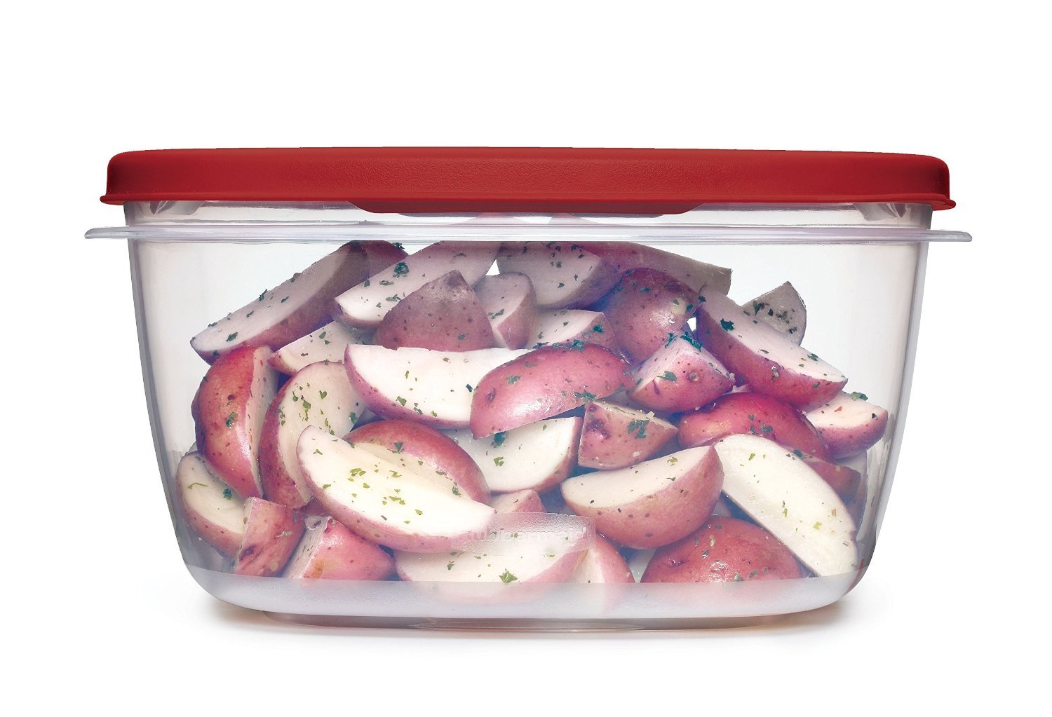 Rubbermaid Easy Find Lids Food Storage Containers Set - 18-Piece Airtight BPA-Free Kitchen Organization (Racer Red) for Meal Prep, Leftovers & Pantry Storage