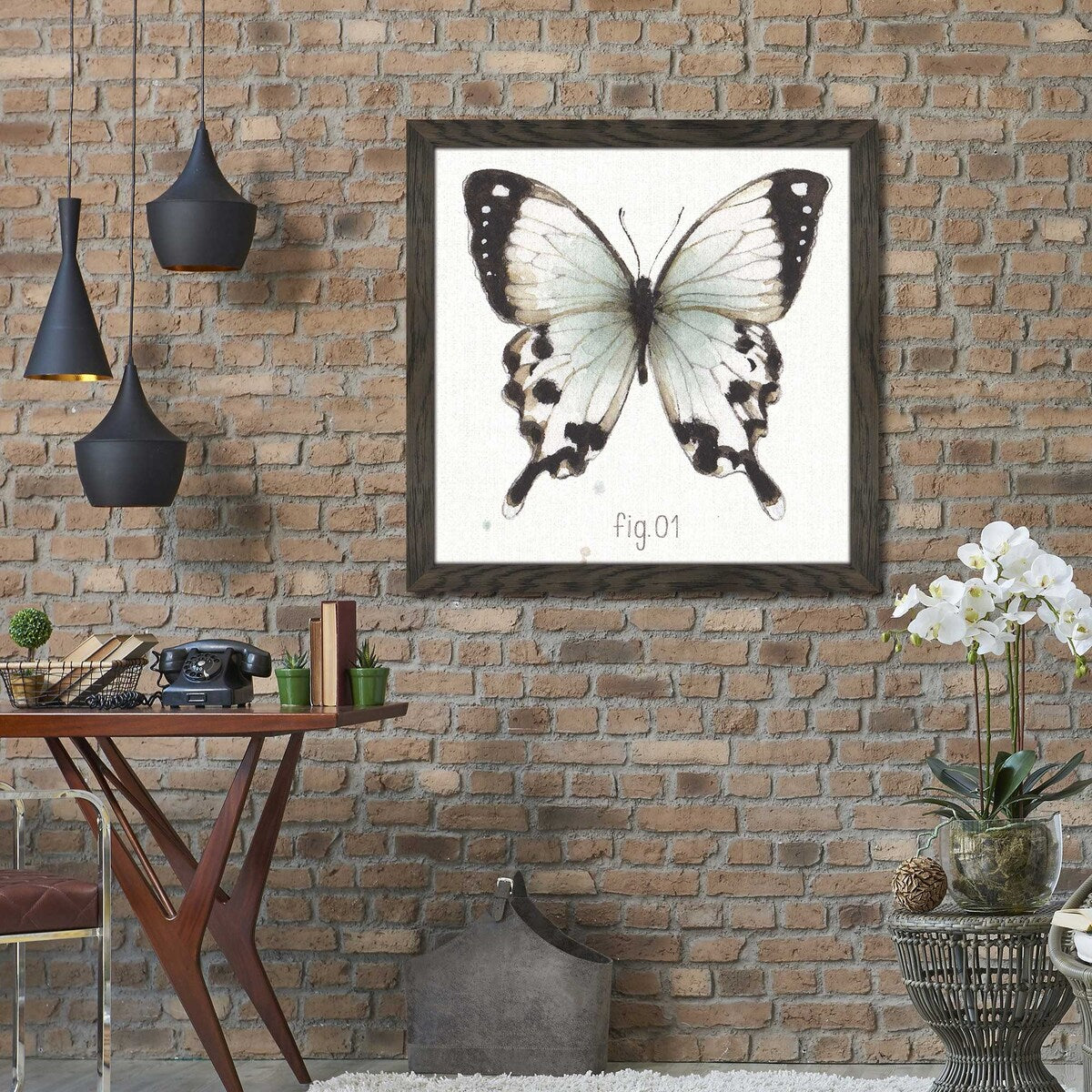 Lisa Audit 'A Country Weekend XIIIB' Acrylic Print - White Wall Art for Living Room, Bedroom & Office Decor