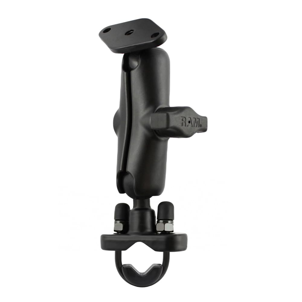 RAM Mounts Handlebar U-Bolt Double Ball Mount RAM-B-149ZU with Medium Arm - Compatible with Rails .5
