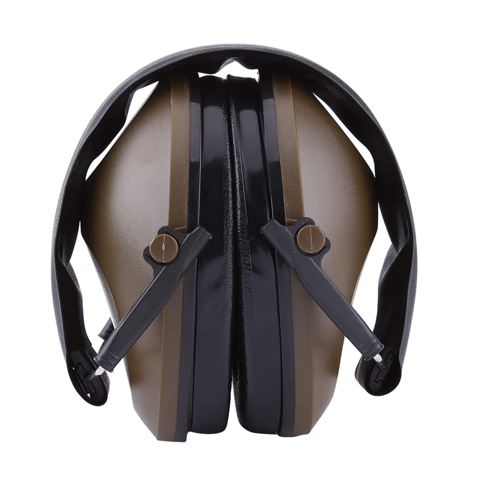 Noise Canceling Ear Muffs for Shooting & Snoring - Adjustable Foldable Hearing Protection with Soft Padded Headband (Green) | Perfect for Range Shooting, Construction Work & Travel