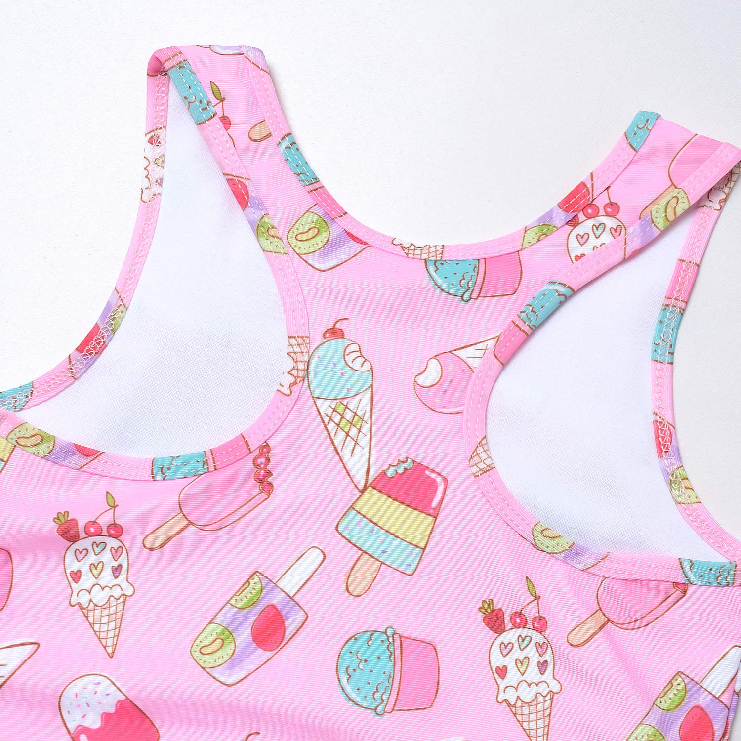 **QPANCY Girls Unicorn One Piece Swimsuits - Toddler Kids Bathing Suits for Beach, Pool & Summer Fun**
