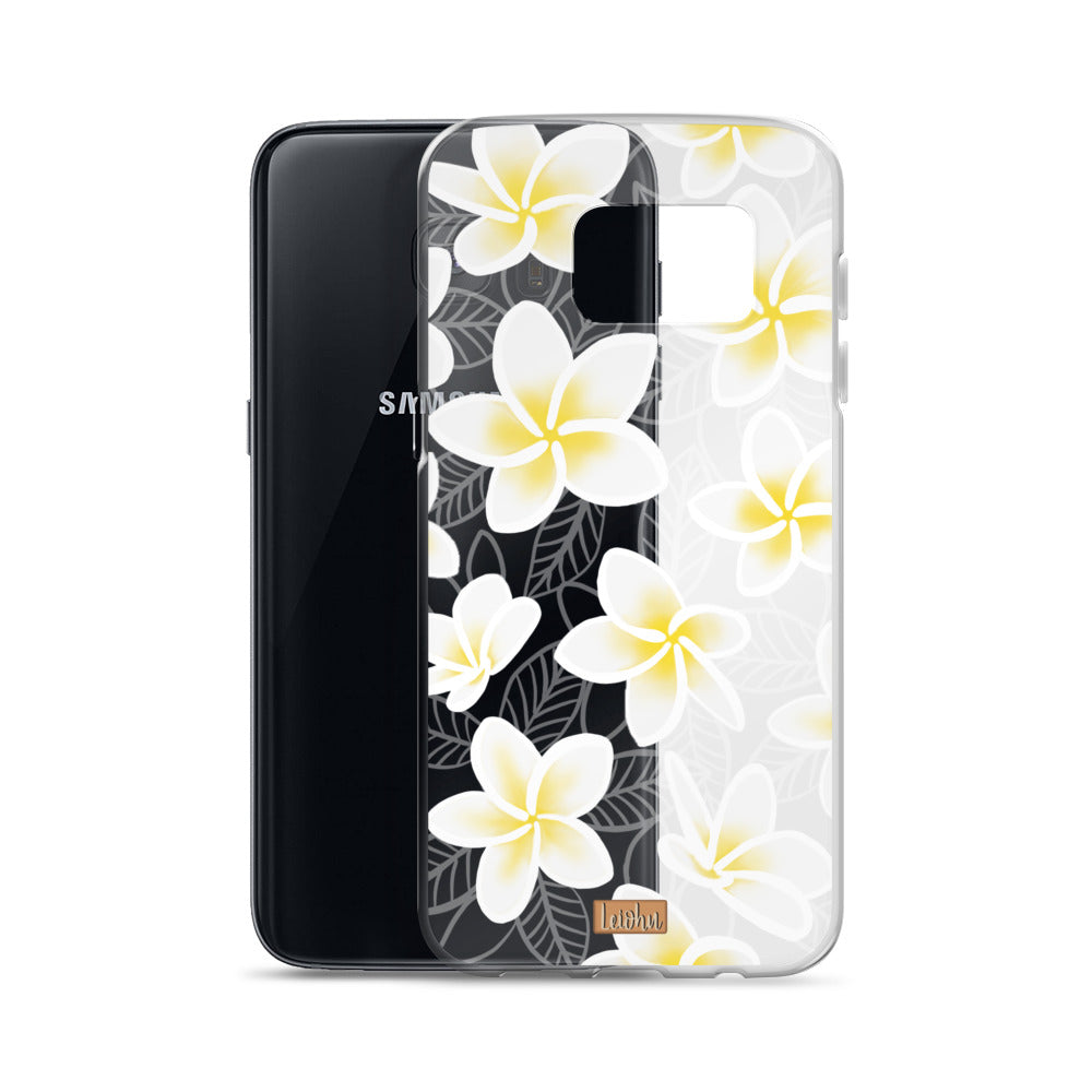 Pua Melia Clear Phone Case for Samsung Galaxy - Slim Protective Cover with Scratch Resistance | Perfect for Everyday Use, Travel & Work