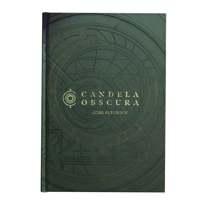 Candela Obscura Core Rulebook - Horror RPG Game System for Tabletop Roleplaying | Perfect for Game Nights, Halloween Parties & Mystery Adventures