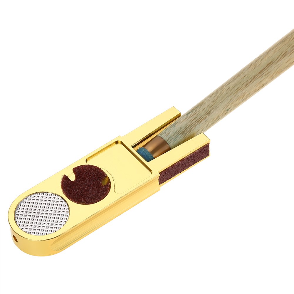 3 in 1 Multifunction Pool Cue Cleaner & Trimmer - Billiard Cue Repair Tool for Tapered Tip Maintenance, Perfect for Home & Professional Use