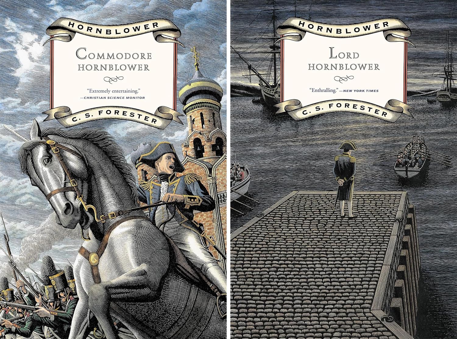 C.S. Forester Hornblower Saga 11-Book Collection Set - Mr. Midshipman Hornblower, Lieutenant Hornblower & More - Historical Naval Fiction Series - Perfect for Book Lovers & Maritime History Enthusiasts