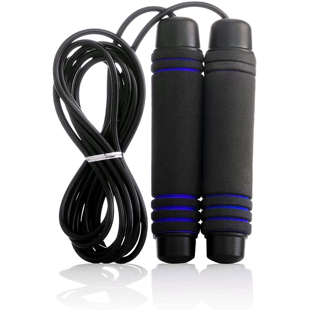 Tangle-Free Skipping Rope with Ball Bearings - High-Speed Jump Rope for Cardio, Aerobic Exercise & Endurance Training - 6