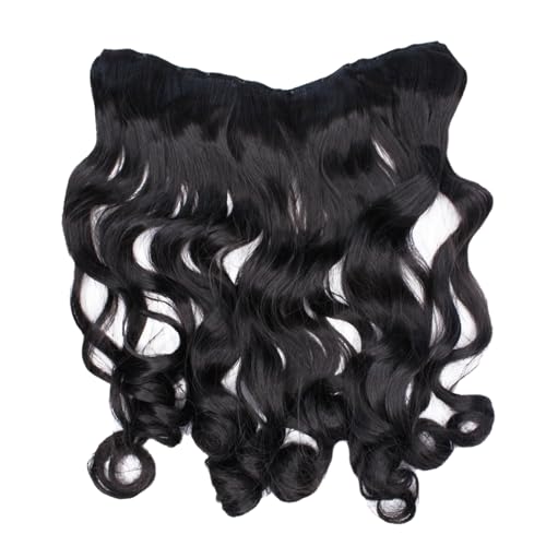 V Shape Curly, Brown