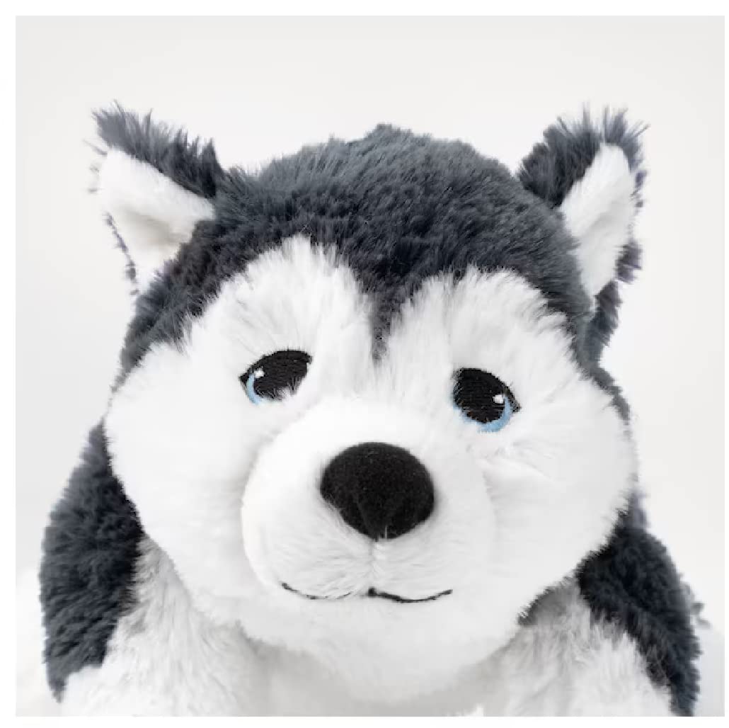 LIVLIG Soft Plush Toy Dog - Siberian Husky Stuffed Animal, 10.25