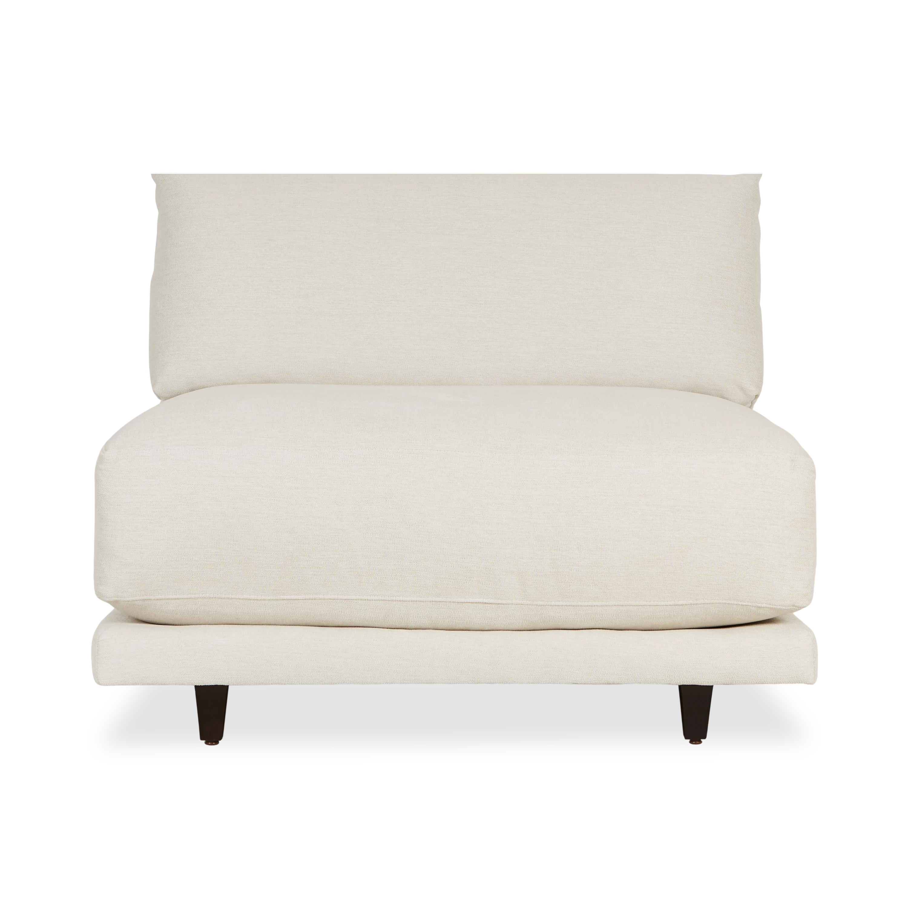 Saint Modular Sectional Sofa - Modern L-Shaped Couch with Reversible Chaise for Living Room, Family Room, and Home Theater - Soft Fabric Upholstery and Sturdy Wooden Frame