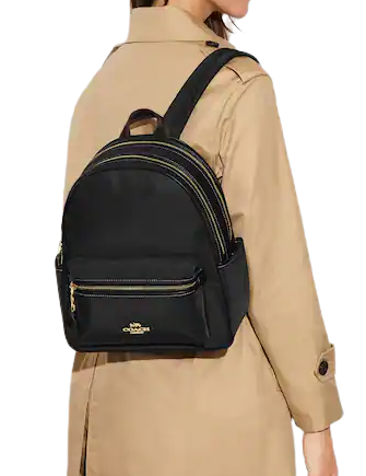 Coach Ellis Backpack for Women - Stylish Leather Laptop Backpack with Adjustable Straps - Perfect for Work, Travel & School