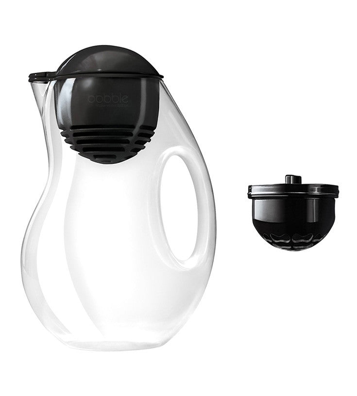 Water Bobble Jug 64Oz - BPA Free Water Filter Pitcher with Carbon Filter for Clean Drinking Water | Perfect for Home, Office & Outdoor Use