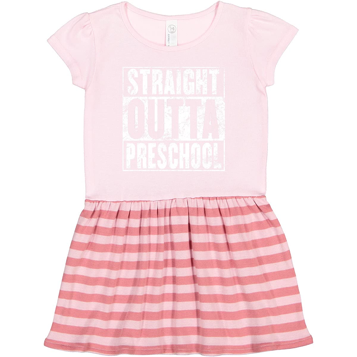Straight Outta Preschool Toddler Dress - Cute Playtime Outfit