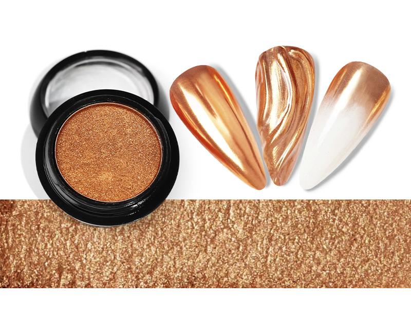 Chrome Mirror Nail Powder - Metallic Nail Art Pigment for Gel & Acrylic Nails - Perfect for Salon, DIY Manicures & Special Occasions