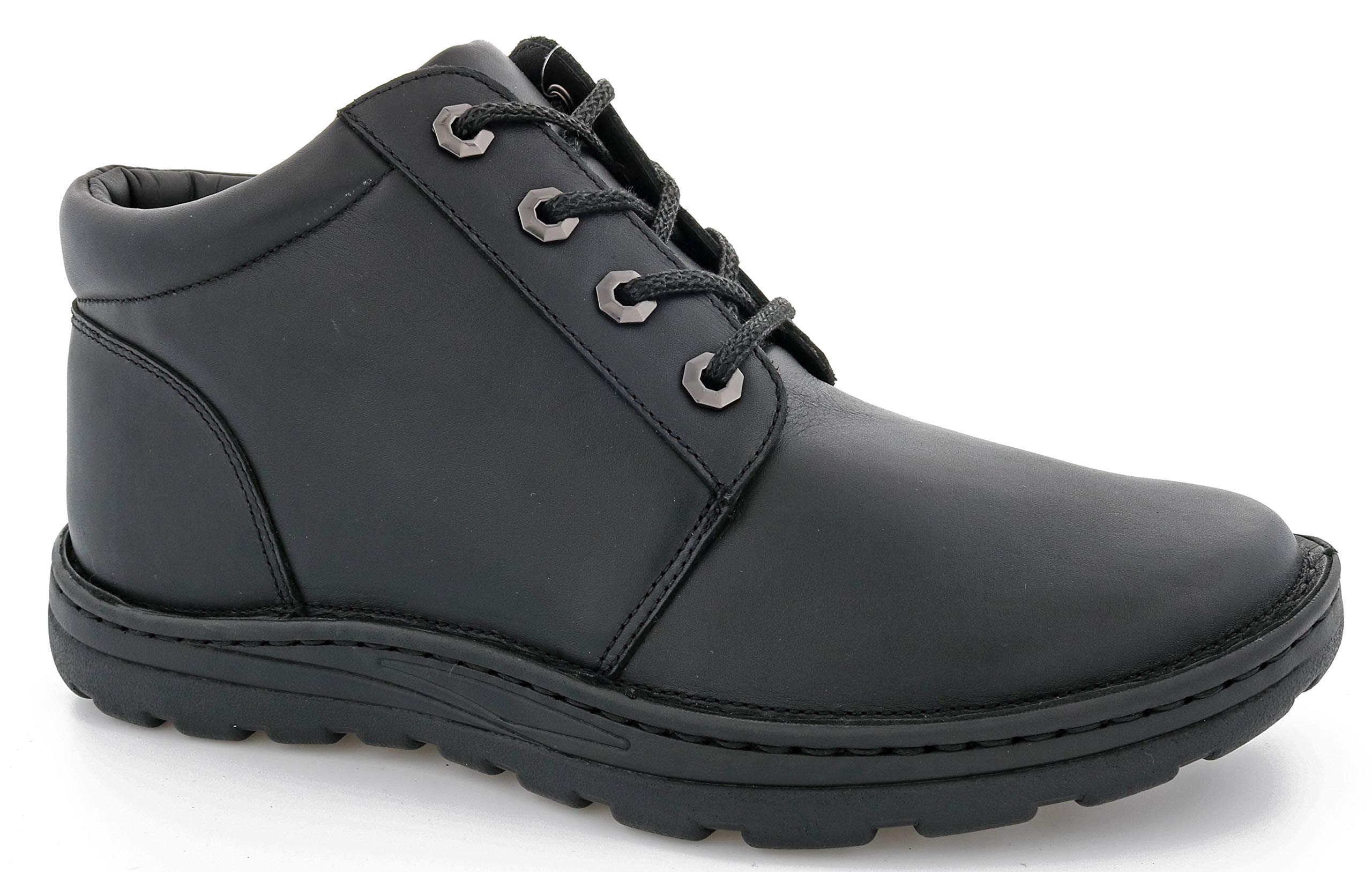 Drew Men's Trevino Leather Work Boots - Waterproof & Comfortable for Outdoor, Hiking, and Casual Wear