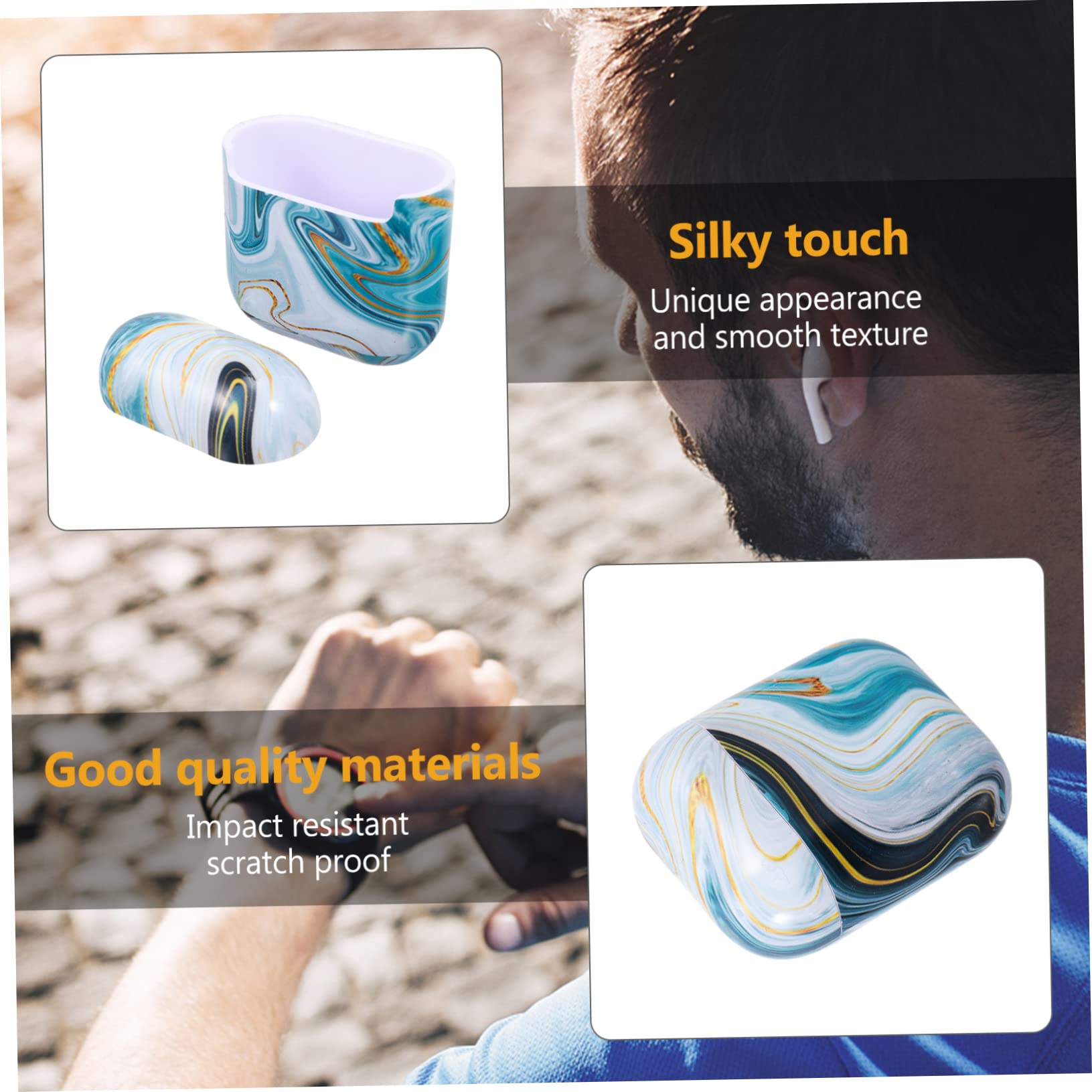 Premium 1-Piece Earbud Case - Protective Storage Pouch for AirPods & Wireless Earphones | Travel-Friendly Organizer for Gym, Commute & Daily Use