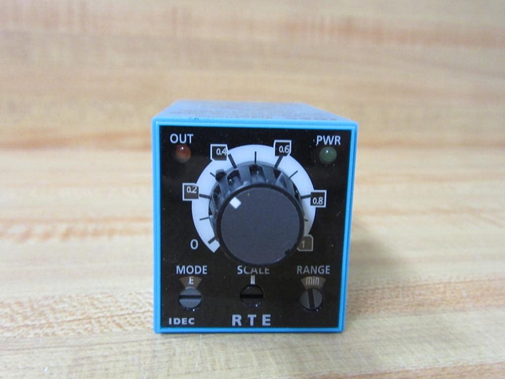 IDEC RTE-P2AF20 Electromechanical Multifunction Timer - Industrial Automation, HVAC, and Electrical Control Systems
