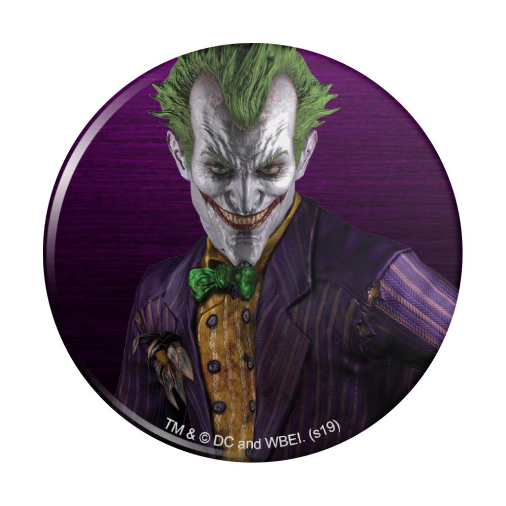 Batman Arkham Asylum Video Game Joker Character Fridge Magnet - Perfect for Kitchen, Office, Locker & Home Decor - Collectible DC Comics Superhero Accessory