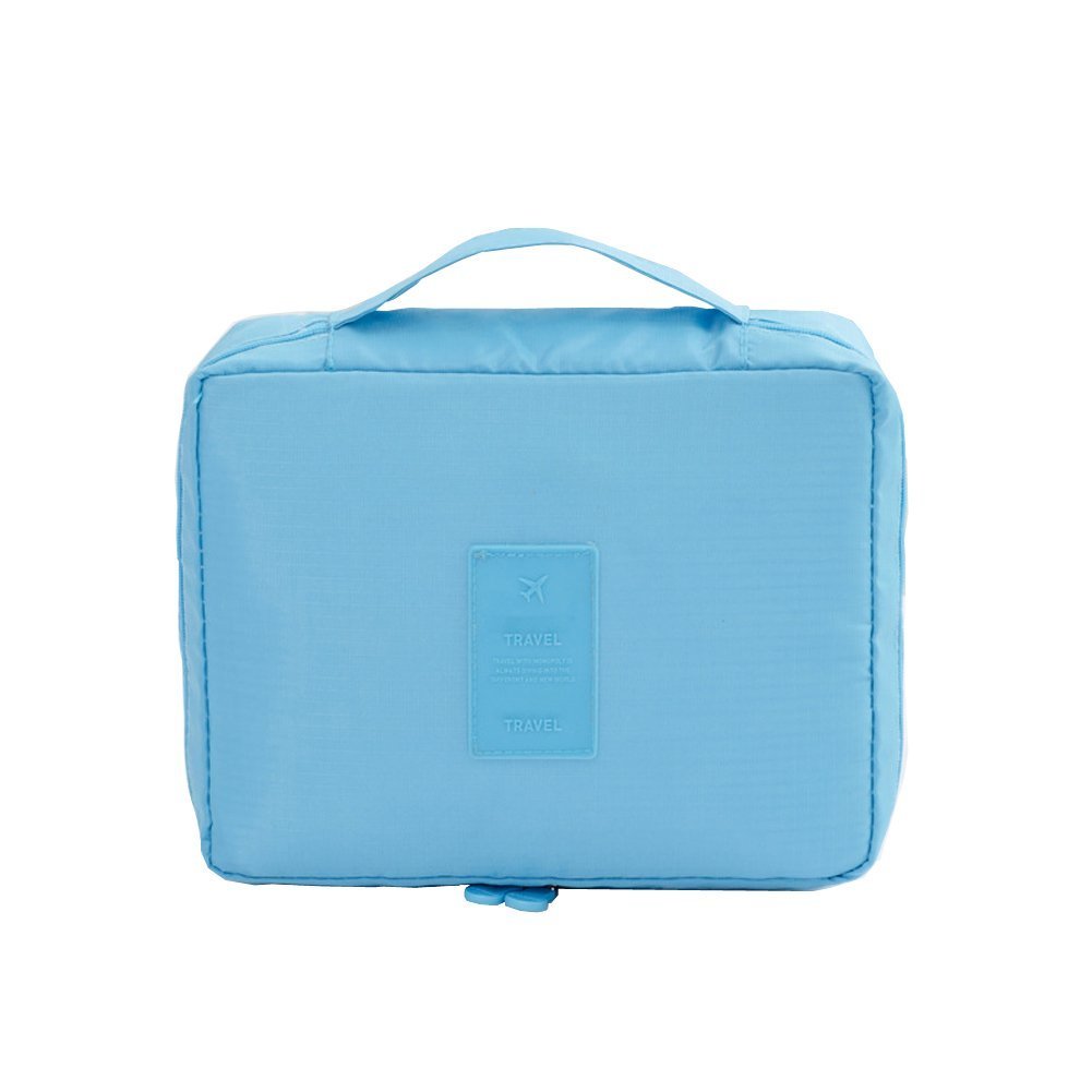Waterproof Toiletry Bag Travel Cosmetic Organizer - Makeup Pouch & Train Case for Luggage, Bathroom Storage | Perfect for Travel, Gym, Camping & Daily Use