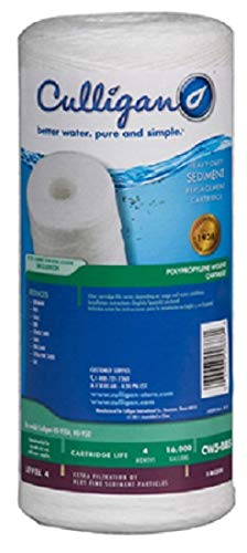 Culligan CW5-BBS Level 4 Whole House Sediment Water Filter Cartridge - 8 Pack | Premium Water Filtration for Clean Drinking, Showering & Appliance Protection
