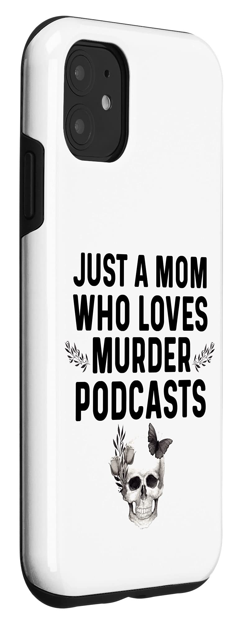 iPhone 11 Case - True Crime Podcast & Serial Killer Design for Women - Perfect for Crime Enthusiasts & Mystery Lovers