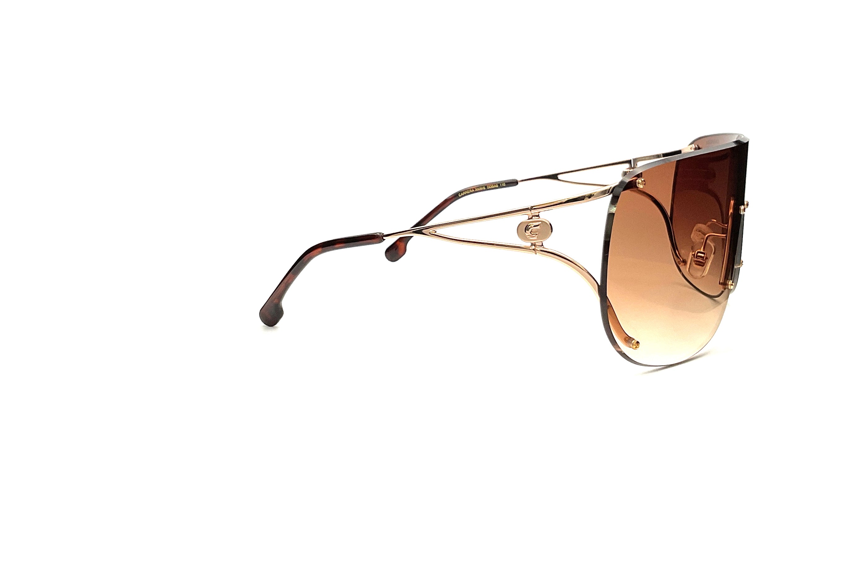 Carrera 3006/S Sunglasses - Gold Copper Frame, UV Protection, Polarized Lenses for Men & Women | Perfect for Driving, Outdoor Sports & Fashion Accessories