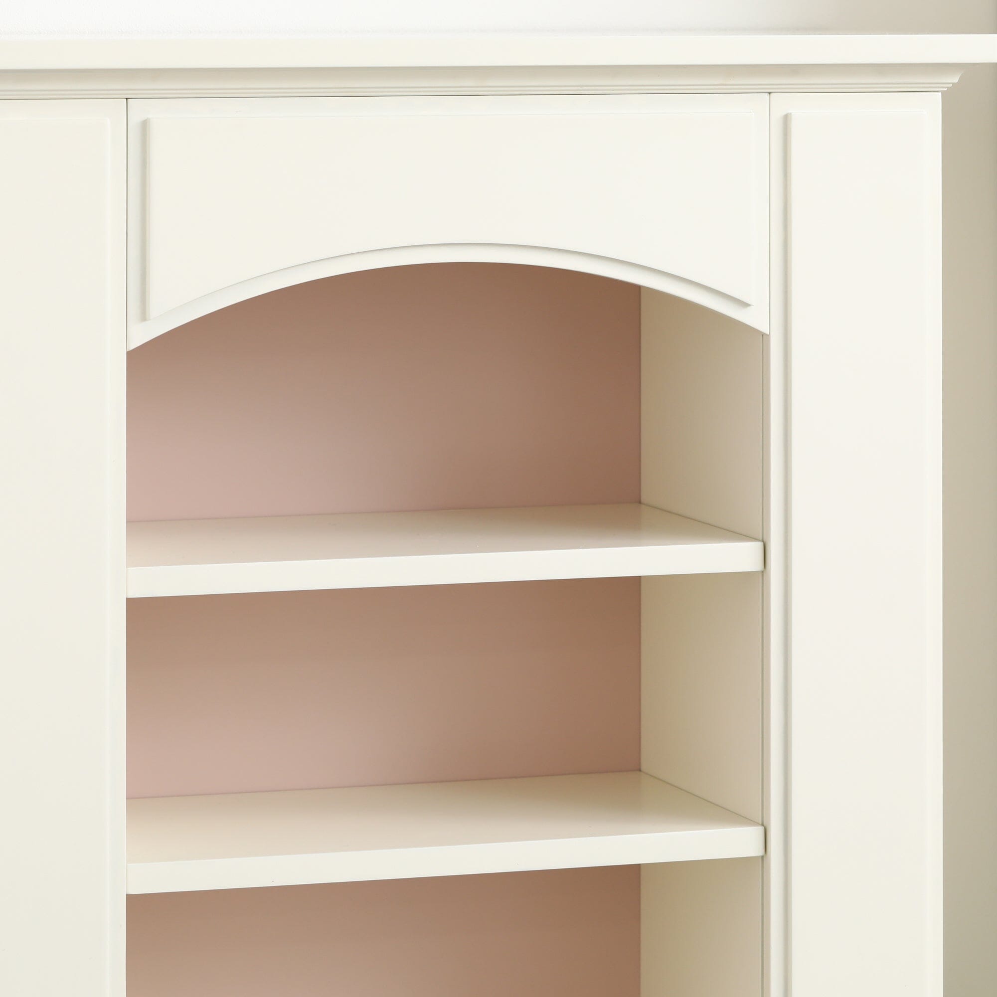 White Wooden Mantel Shelf 35.4