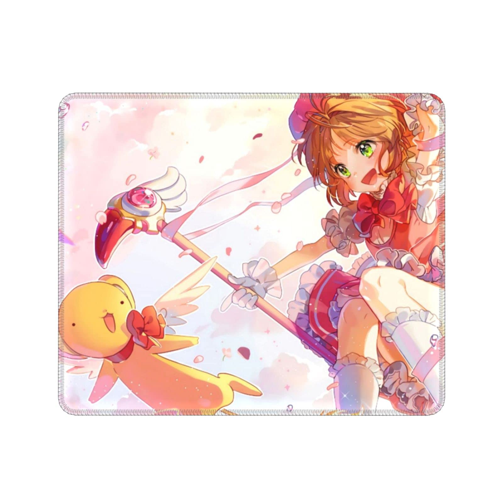 Cardcaptor Sakura Anime Gaming Mouse Pad - Non-Slip Rubber Base for PC, Laptop & Office Desk (Perfect for Gaming, Work & Anime Decor)