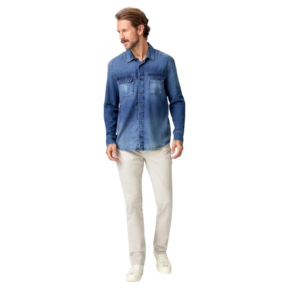 PAIGE Men's Federal Twill Pants - Slim Fit Stretch Chinos for Business Casual & Office Wear | Comfortable & Stylish for Work, Travel & Everyday Use