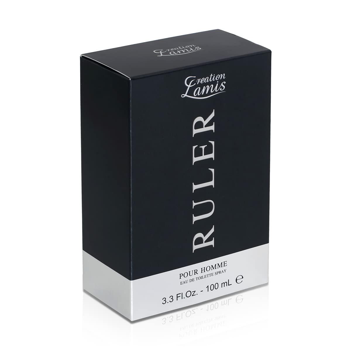 RULER Pour Homme by Creation Lamis - Men's Cologne Eau de Toilette Spray, 3.3 oz / 100ml - Fresh & Masculine Scent for Daily Wear, Office & Date Night