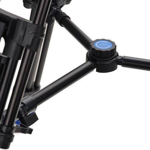 Benro Lightning Lock Video Tripod - 75mm Aluminum Bowl Tripod for Professional Photography & Videography - Perfect for Travel, Studio & Outdoor Shooting