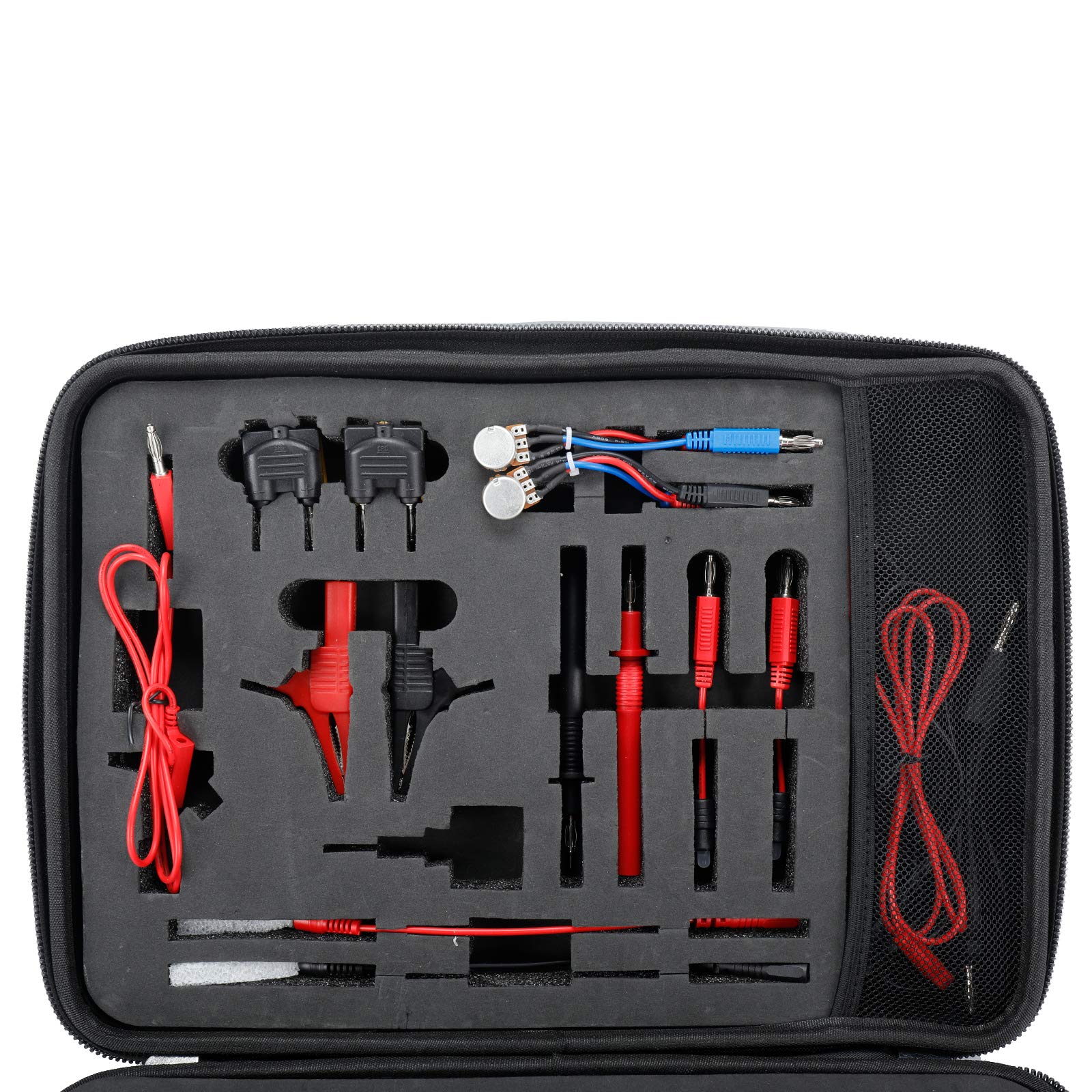 Automotive Circuit Test Leads Kit - Multifunction Electrical Testers & Diagnostic Tools with Wire Connectors & Adapter Cables (Includes Carrying Case) - Perfect for Car Repair, DIY Electrical Testing & Vehicle Maintenance