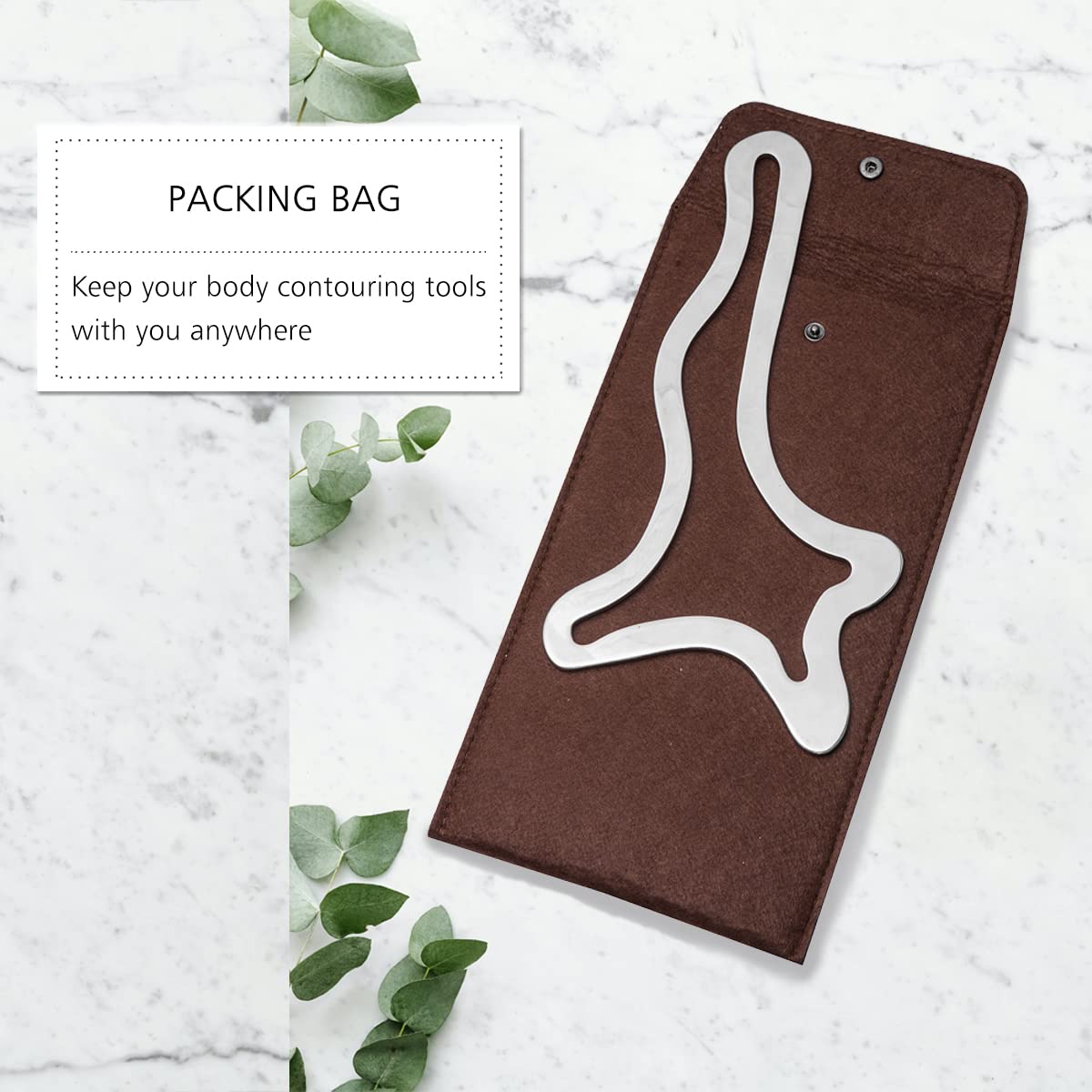 Premium Body Sculpting & Contouring Tools Set - Stainless Steel Gua Sha Scraping Massage Tool for Face & Body - Professional Lymphatic Drainage & Muscle Relaxation - Perfect for Home Spa, Post-Workout Recovery & Skincare Routine