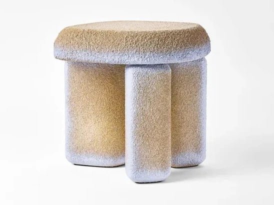 Lazzaro Side Table by CIMENTO® - Modern End Table for Living Room, Bedroom & Office - Small Accent Table with Sturdy Metal Frame & Marble Top
