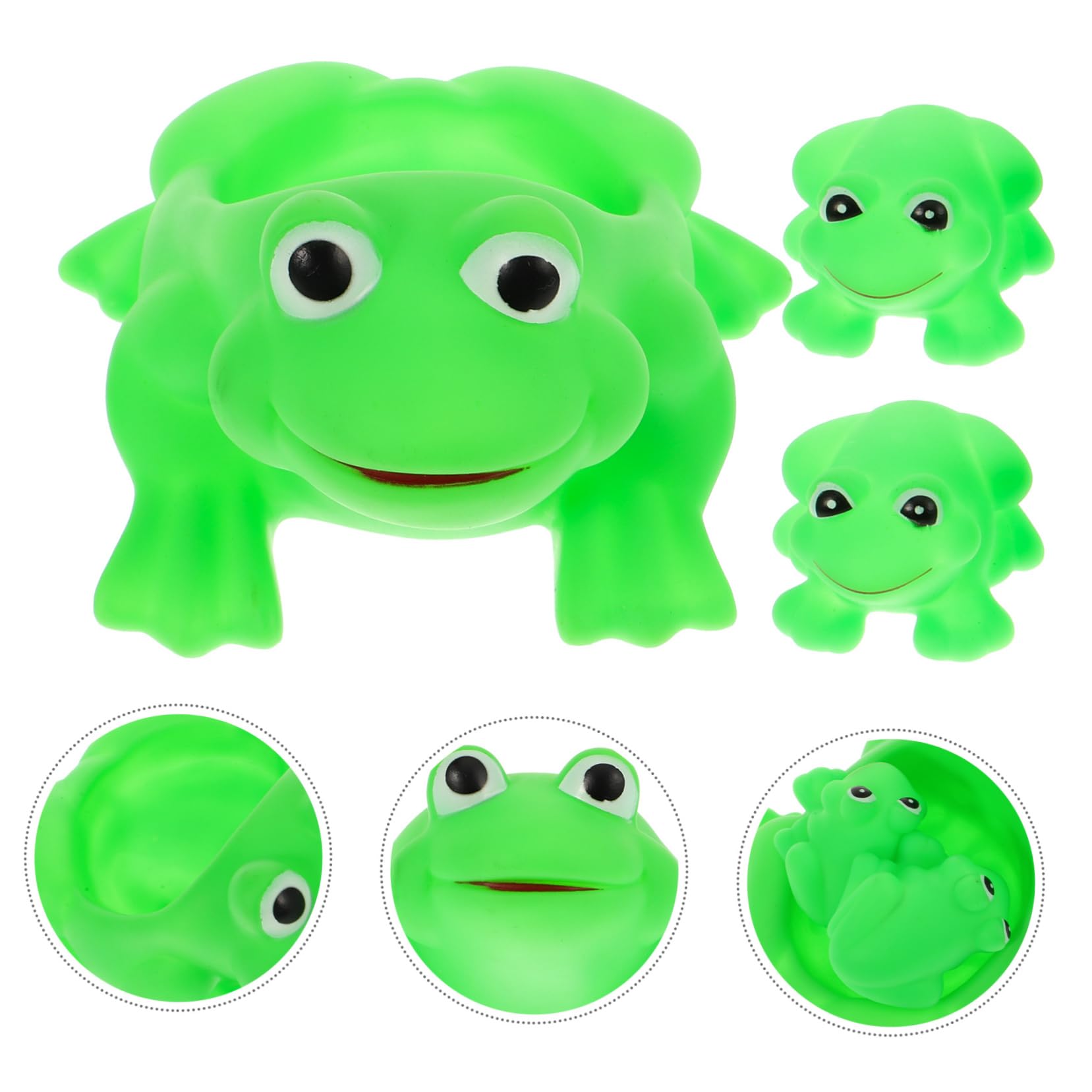 HEMOTON 18-Piece Animal Shaped Bath Toys for Kids - Floating & Squirt Water Play Set, Pool & Bathtub Toys for Toddlers, Fun Shower Time Learning Toys (Green) - Perfect for Indoor/Outdoor Water Play, Bath Time Fun & Sensory Development