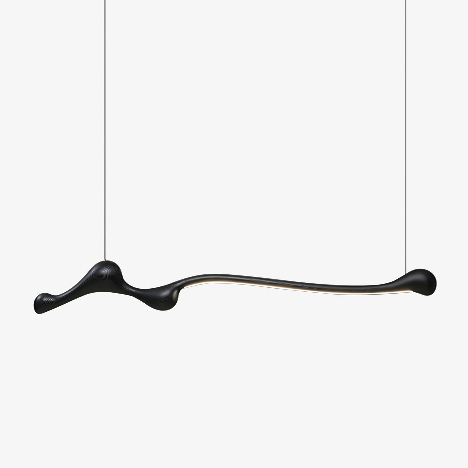 Modern Curva Pendant Lamp - Sleek Hanging Light Fixture for Dining Room, Kitchen Island & Bedroom Decor | Adjustable Height LED Lighting