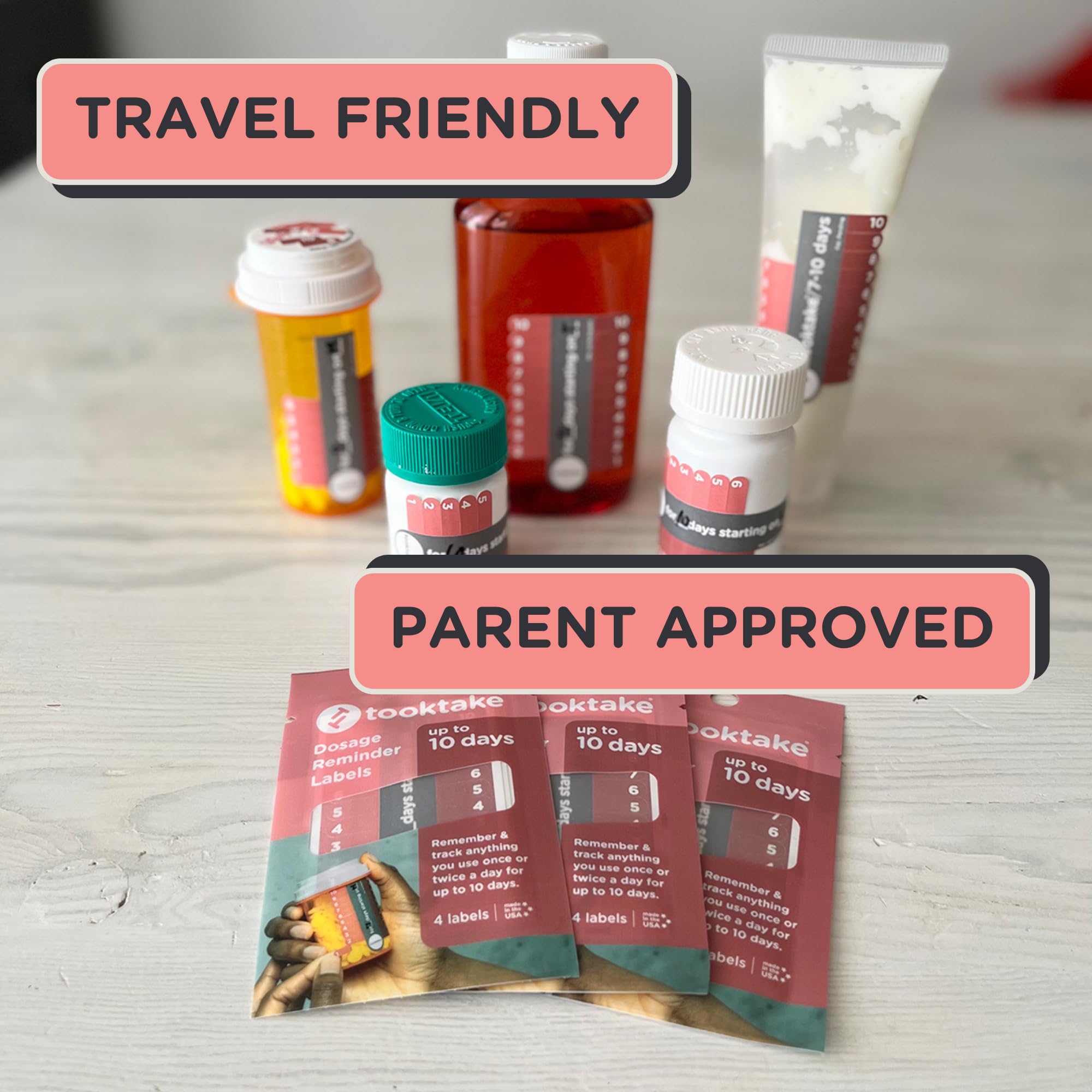 10-Day Tracking Stickers for Vitamins & Medications - Smart Pill Organizer with AM/PM Slots - Daily & Weekly Medicine Tracker for Pills, Supplements & Vitamins | Perfect for Travel, Elderly Care & Medication Management