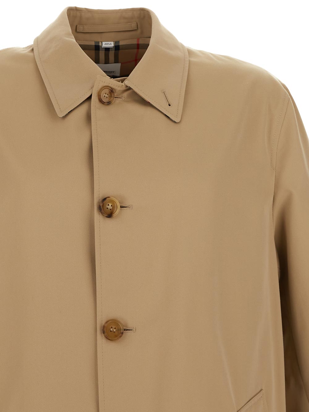 BURBERRY Men's Classic Brown Overcoat | Premium Wool Trench Coat for Business & Formal Occasions | Perfect for Office, Weddings & Winter Wear