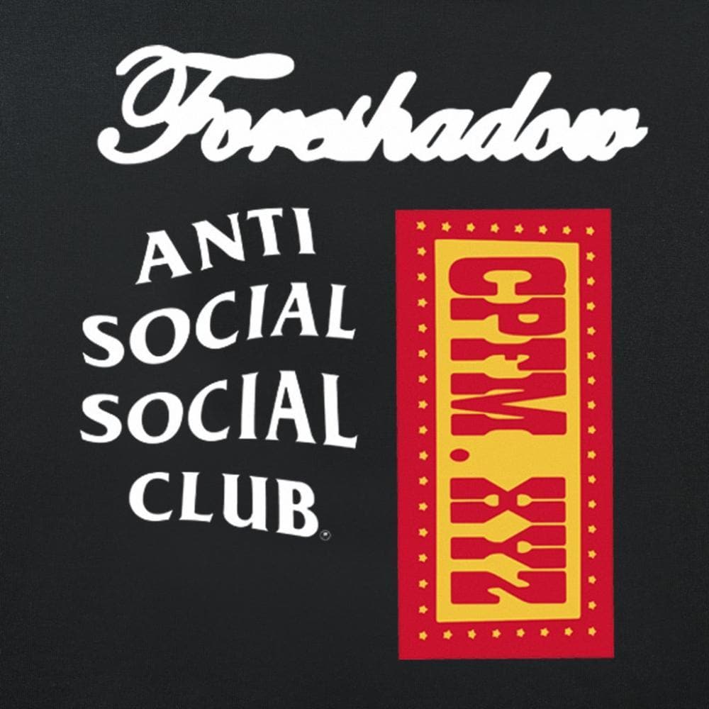 Anti Social Social Club x CPFM Black Hoodie - Streetwear Fashion for Men & Women | Perfect for Casual Wear, Urban Outfits & Street Style
