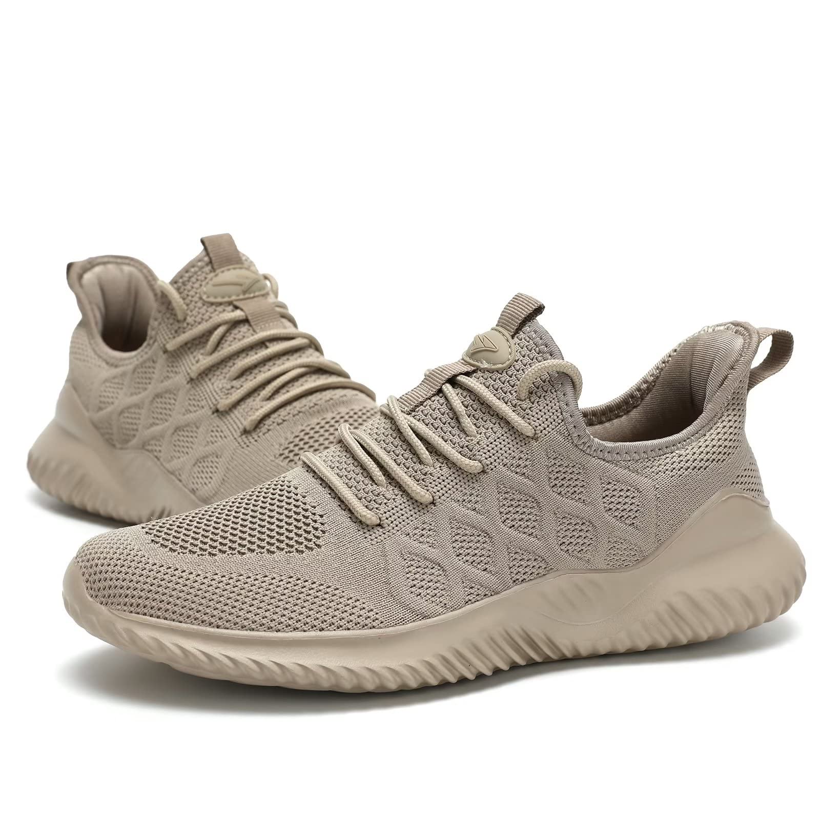 Men's Slip-On Running Shoes - Lightweight Breathable Mesh Tennis Walking Sneakers for Casual, Work & Sport | Perfect for Gym, Jogging & Daily Wear