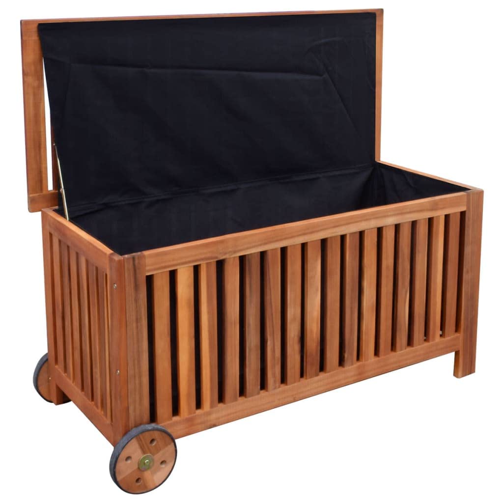 Outdoor Patio Storage Box with Bench Seat - 46