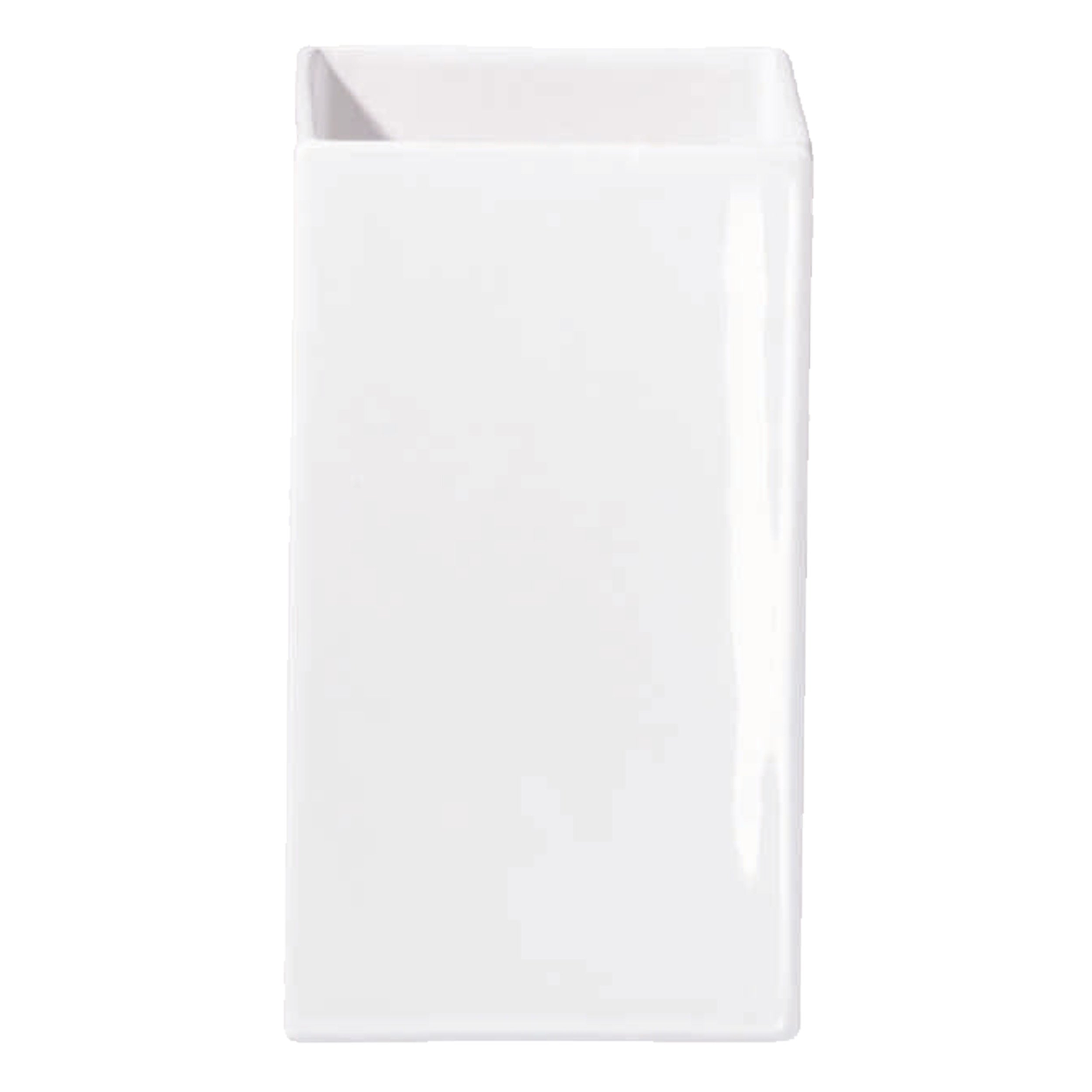 ASA Ceramic Vase - White Home Decor - 13x13x31 cm - Elegant Flower Vase for Living Room, Dining Table & Wedding Centerpieces