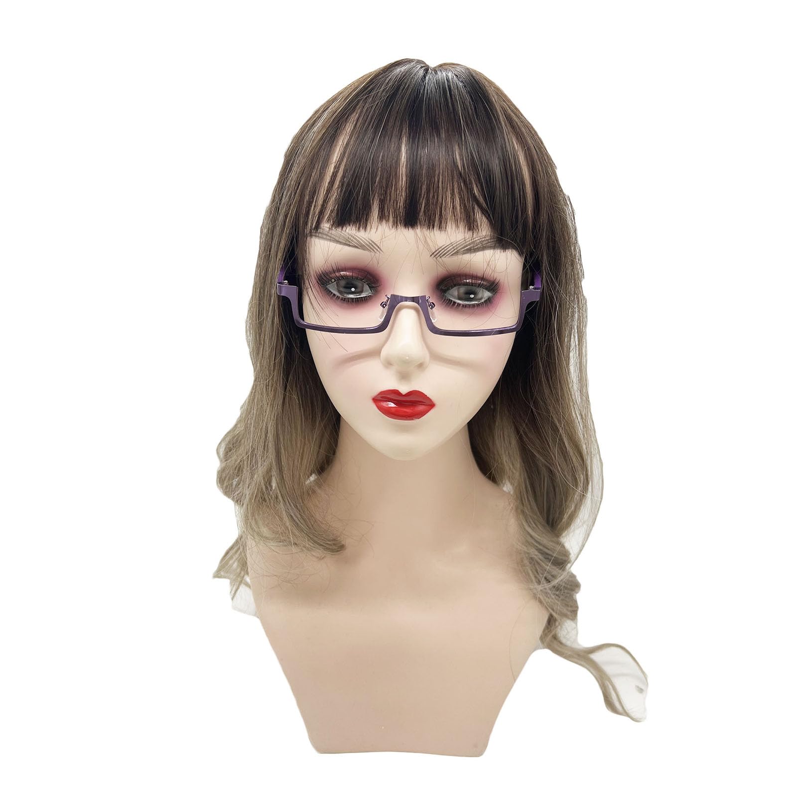 Anime Cosplay Eyeglasses No Lens - GDAMSTO Costume Prop for Cosplay Accessories | Perfect for Anime Conventions, Halloween Costumes & Themed Parties