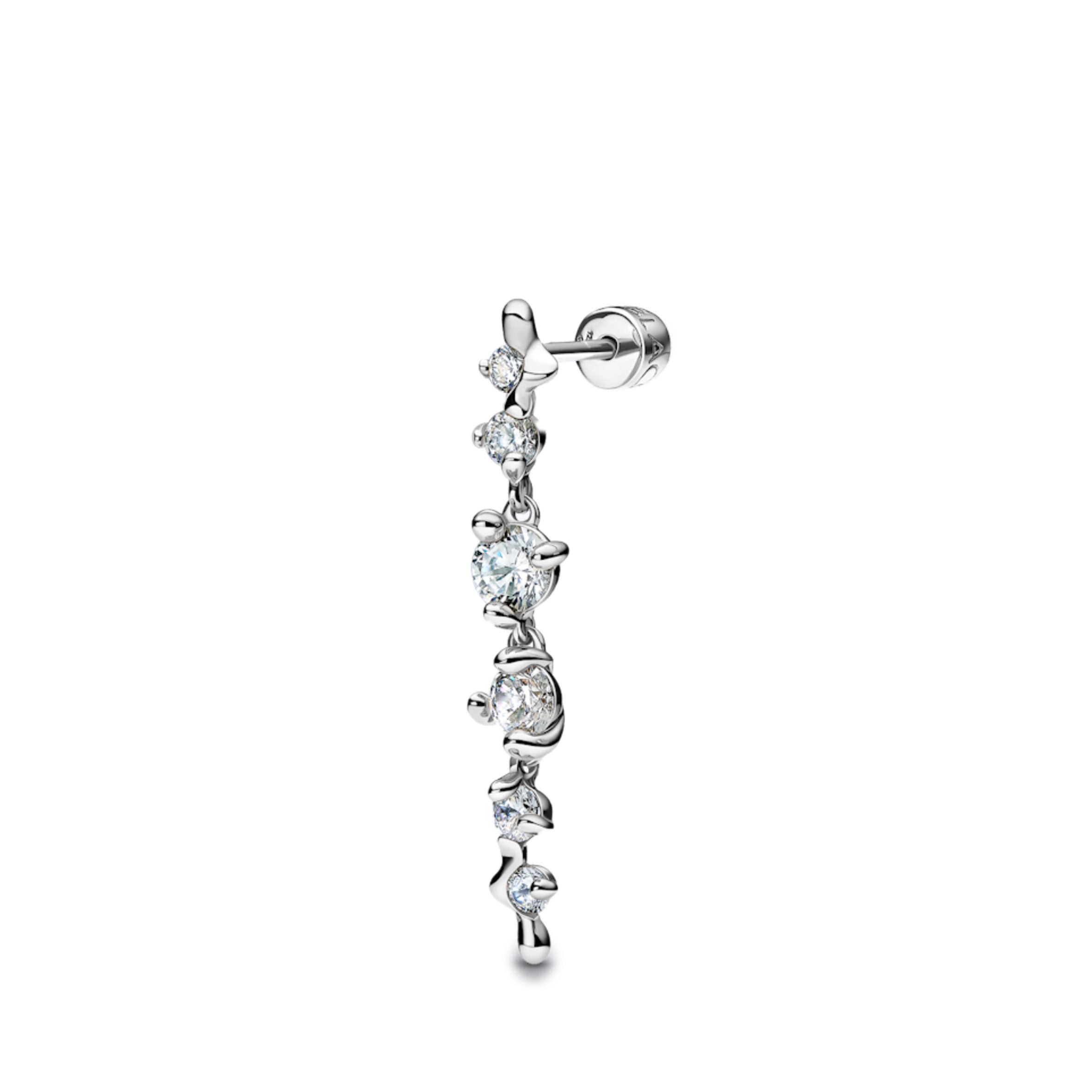 Arctic Silver Medium Hoop Earrings for Women - Elegant & Hypoallergenic Jewelry for Everyday Wear & Special Occasions